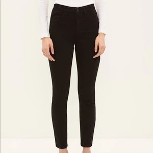 Frank & Oak “Debbie” Black High Rise Skinny Jeans